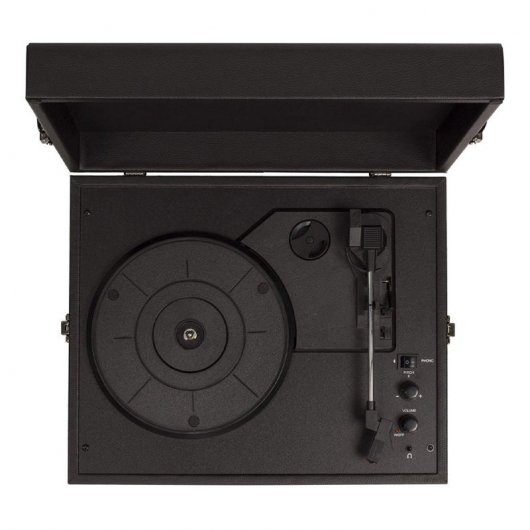 Crosley Voyager Tocadiscos Negro