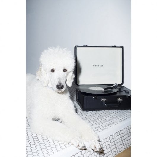 Crosley Portfolio Tocadiscos Portátil Negro