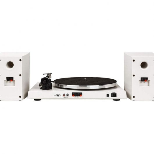 Crosley T150 Tocadiscos Bluetooth con Altavoces Externos Blanco