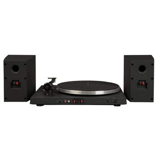 Crosley T150 Tocadiscos Bluetooth con Altavoces Externos Negro
