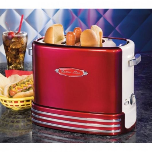 Retro Line Hot Dog Popup Toaster Model2 Máquina de Perritos