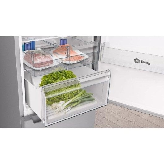 Frigorífico Combi Balay 3KFE763MI No Frost 203cm 368L E Inox Antidedadas