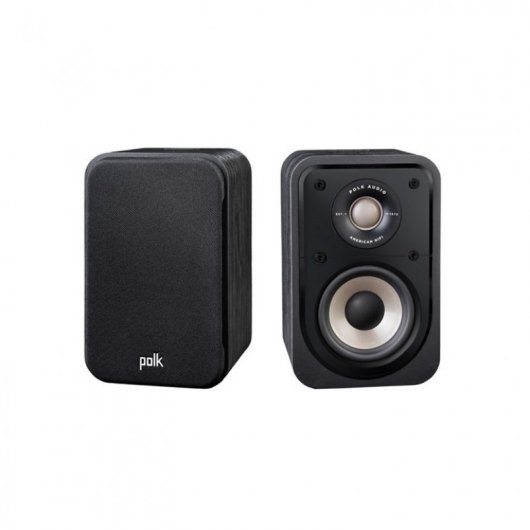 Polk Audio S10e Signature Pareja de Altavoces de Estantería Negros
