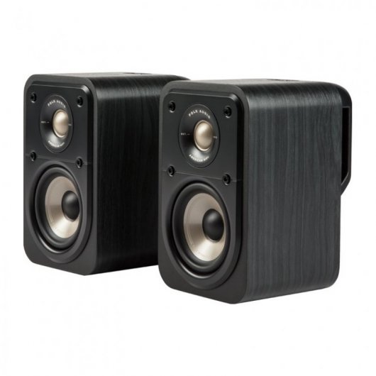 Polk Audio S10e Signature Pareja de Altavoces de Estantería Negros