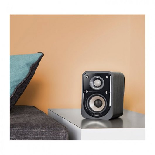 Polk Audio S10e Signature Pareja de Altavoces de Estantería Negros