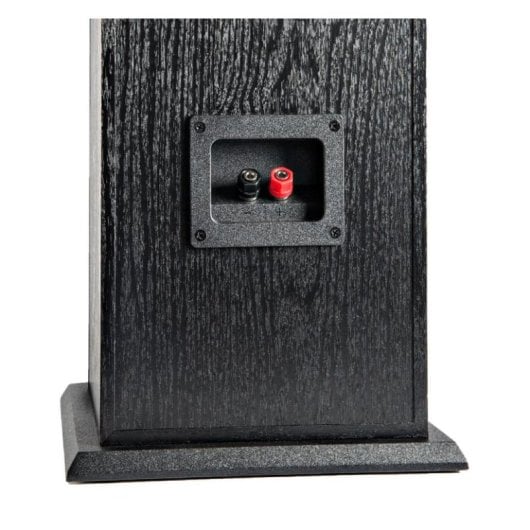 Enceintes Polk Audio T50 sur pied filaires 150W finition chêne noir