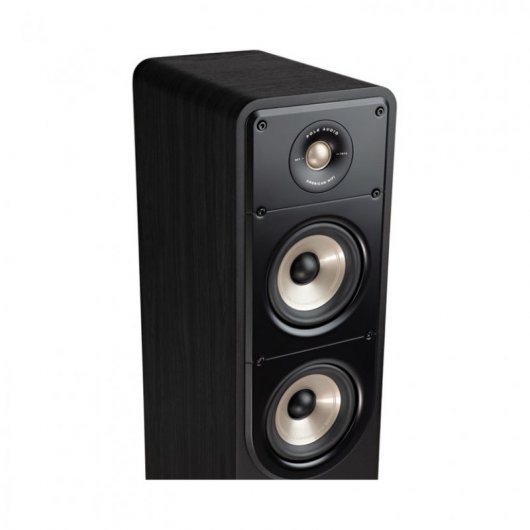 Polk Audio S55e Signature Paire d'enceintes sur pied noires