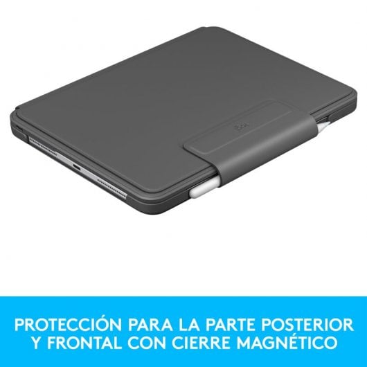 Logitech Slim Folio Pro Funda con Teclado Retroiluminado para iPad Pro 11" (1/2/3/4 Generación)