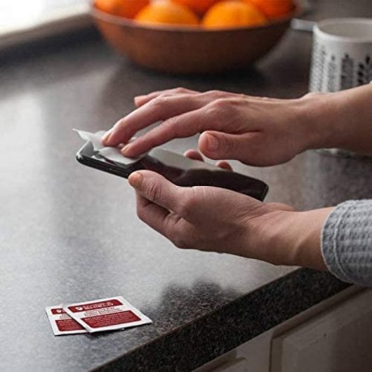 Zagg Toallitas Desinfectantes Antimicrobianas 70% de Alcohol Isopropílico para Dispositivos Electrónicos 10 Unidades