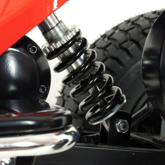 Injusa Hunter Quad Eléctrico 24V Rojo