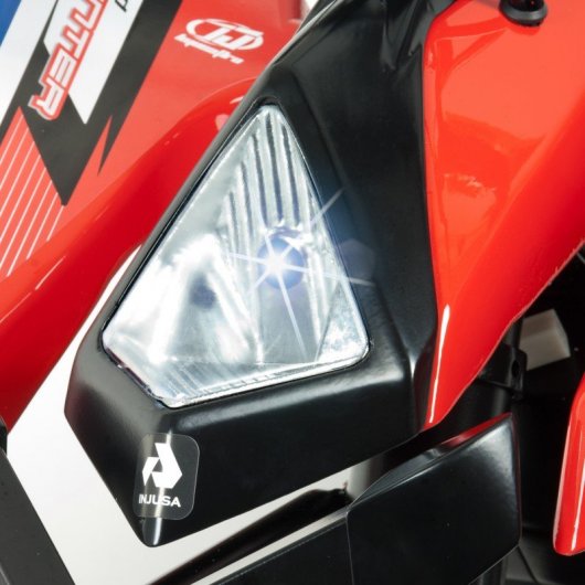 Injusa Hunter Quad Eléctrico 24V Rojo
