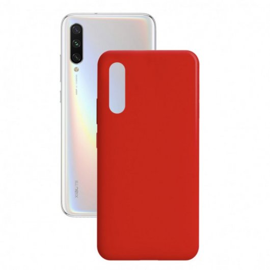 Contact Funda Silk TPU Roja para Xiaomi Mi A3