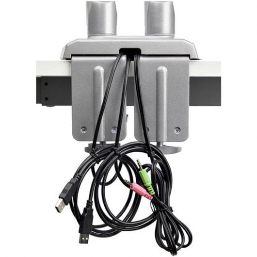 StarTech Brazo Soporte de 2 Monitores VESA 15 a 32" Hub 2xUSB
