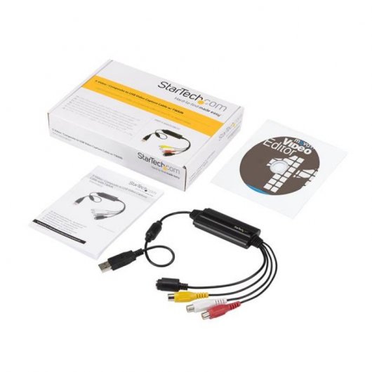 StarTech Adaptador USB Capturadora de Vídeo SVideo Compuesto