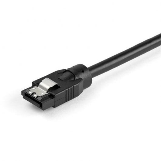 StarTech Cable SATA Redondeado Conectores con Pestillo 6Gbs 30cm