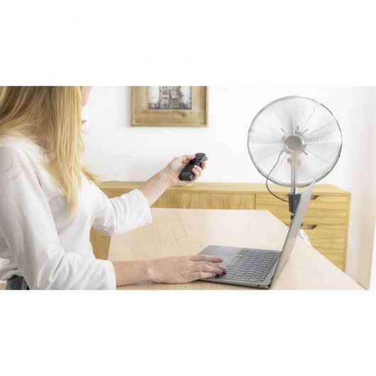 Cecotec ForceSilence 1600 Woody Smart Ventilador de Trípode 50W