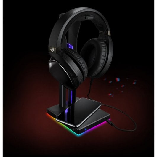 Supporto per cuffie di ricarica wireless Asus ROG Throne Qi