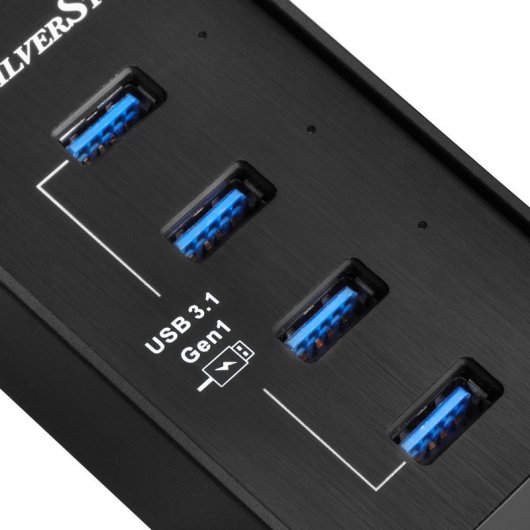Silverstone SST-EP03 v2.0 4-Port USB 3.1 Hub