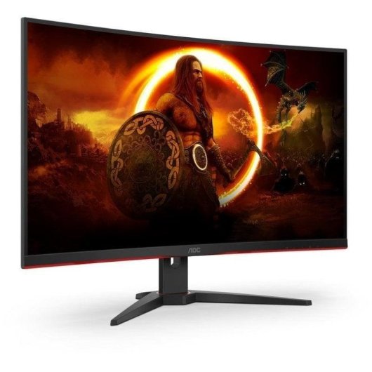 Monitor AOC C32G2ZE/BK 31,5" FullHD 240Hz VA Curved FreeSync Premium