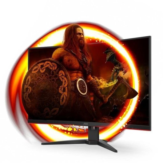 Monitor AOC C32G2ZE/BK 31,5" FullHD 240Hz VA Curved FreeSync Premium