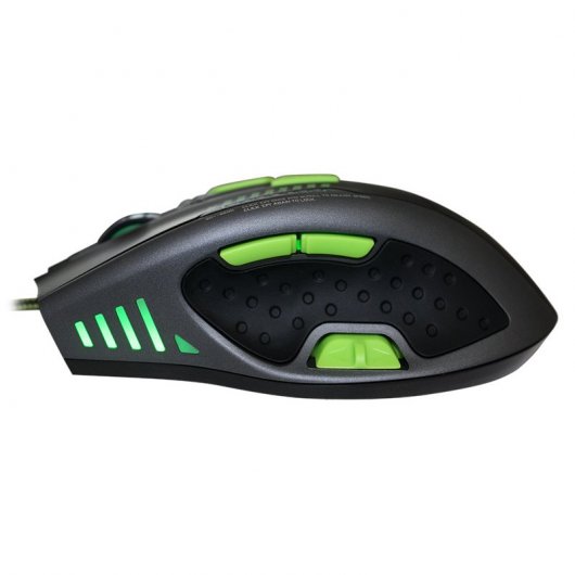 Mouse da gioco Keep Out X9PRO 8200 DPI Nero/Verde