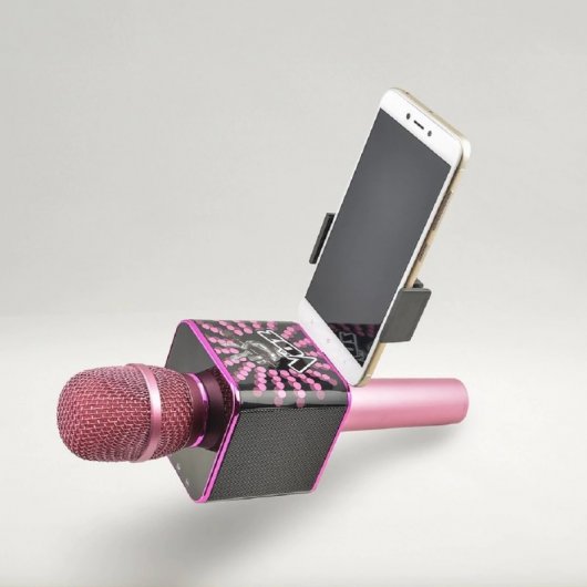 Toy Lab La Voz Kids Micrófono Karaoke Bluetooth Rosa