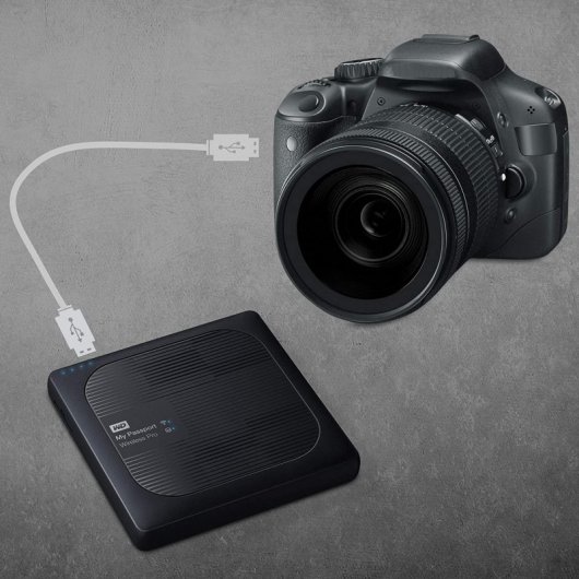 WD My Passport Wireless Pro 2.5" 1TB USB 3.0