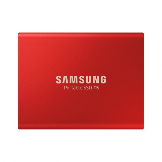 Samsung T5 SSD Externo 1TB USB 3.1 Rojo