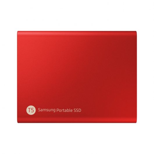 Samsung T5 SSD Externo 1TB USB 3.1 Rojo