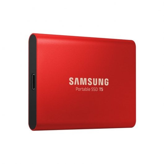 Samsung T5 SSD Externo 1TB USB 3.1 Rojo