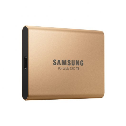 Samsung T5 SSD Externo 1TB USB 3.1 Dorado