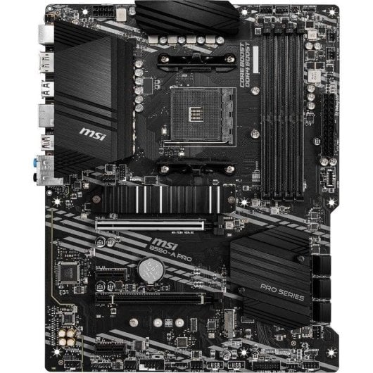 Carte mère MSI B550-A PRO B550 Socket AM4 DDR4 ATX PCIe 4.0 128GB CrossFireX