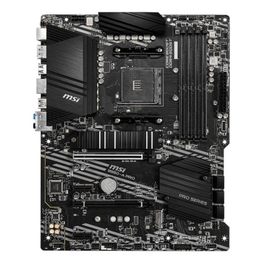 Carte mère MSI B550-A PRO B550 Socket AM4 DDR4 ATX PCIe 4.0 128GB CrossFireX