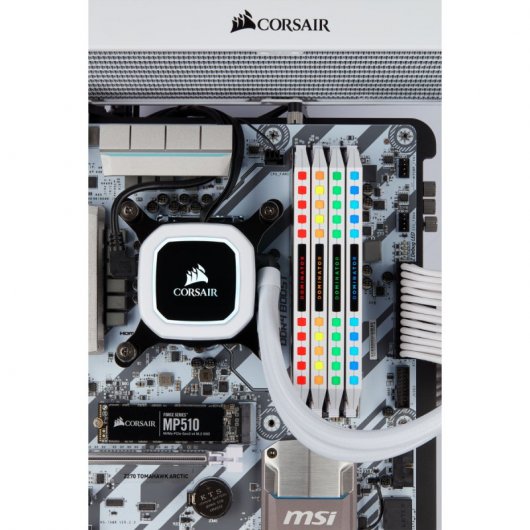 Corsair Dominator Platinum White DDR4 3200MHz PC4-25600 32GB 4x8GB CL16 Blanca