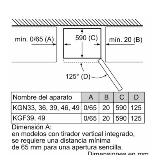 Bosch KGN39VIEA Frigorífico Combi E Acero Inoxidable