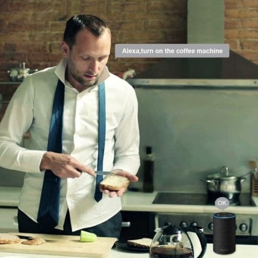 Intelligente Steckdose Tecnovida Bluya XPS20 Wi-Fi Sprachsteuerung und Timer