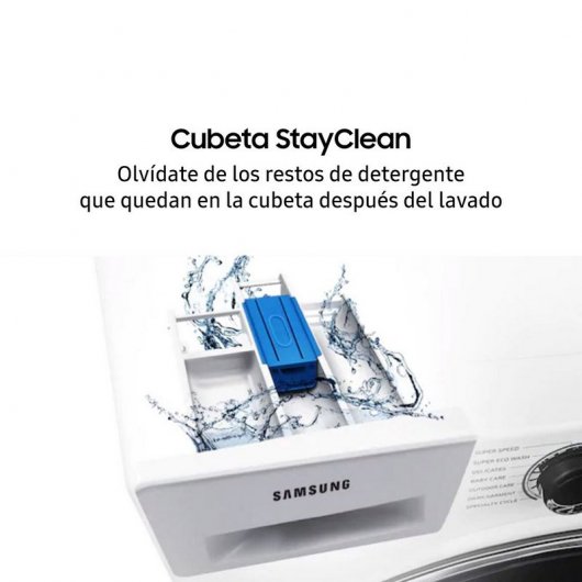 Samsung WW90J5455DW/EC Lavadora de Carga Frontal 9Kg A+++ Blanco