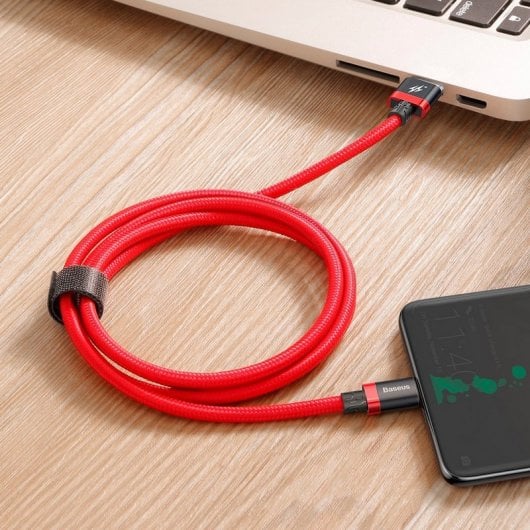 Baseus Cable USB Tipo-C QC3.0 40W 1m Rojo