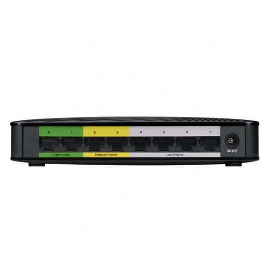 Zyxel GS-108S v2 Switch 8 Puertos Gigabit Ethernet