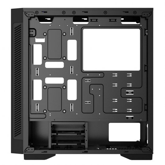 DeepCool Matrexx 55 V3 ADD-RGB Cristal Templado USB 3.0 ARGB Negra
