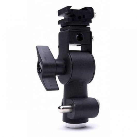 Support de flash Bresser B-30 de type D avec tête inclinable