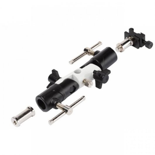 Bresser BR-29 Support Flash avec 2 Articulations et Connexion Parapluie