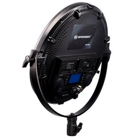 Bresser BR-S36B Panneau Lumineux LED Rond Bicolore 30cm