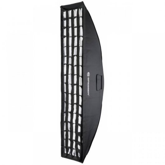 Bresser SS-9 Softbox Rectangular con Rejilla Panal de Abeja 30x120cm