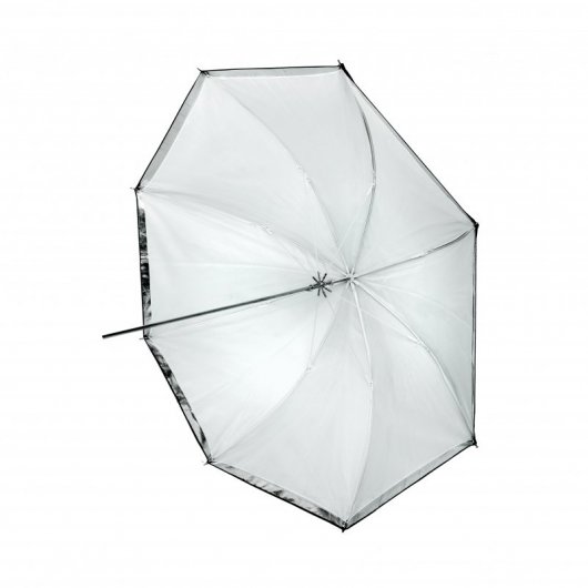 Bresser SM-11 Paraguas Reflector para Fotografía Blanco/Negro 101cm