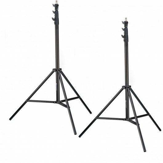 Bresser BR-D24 Soporte de Fondo + Telón de Fondo Azul Croma 2.5x3m