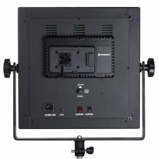 Bresser LS-900 Set de Iluminación Foto/Vídeo 2 Lámparas LED 54W + 2 Soportes