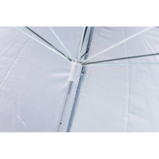 Bresser BR-BS110 Parapluie Réflecteur Argent/Noir 110cm