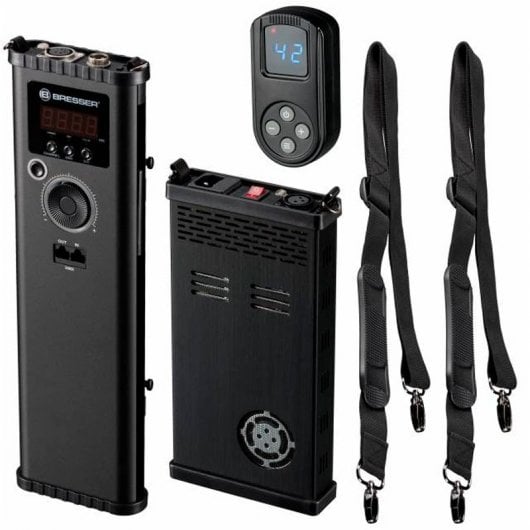 Bresser BR-D3000SL Spot LED 300 Watts COB 27000 Lumens avec Refroidissement