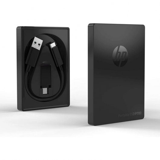 HP P700 SSD Externo 500GB USB-C 3.1 Negro